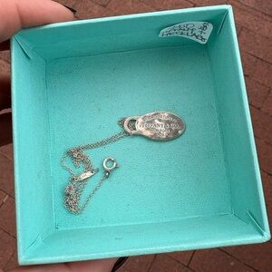Tiffany & Co. Silver Pendant Necklace